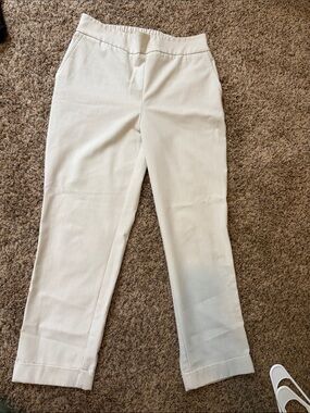 Rachel Zoe Cream Men's Chino Pants with Elastic Waist